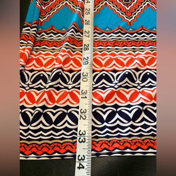 Laundry By Shelli Segal Geometric Print Dress - size M - Picture 12 of 12